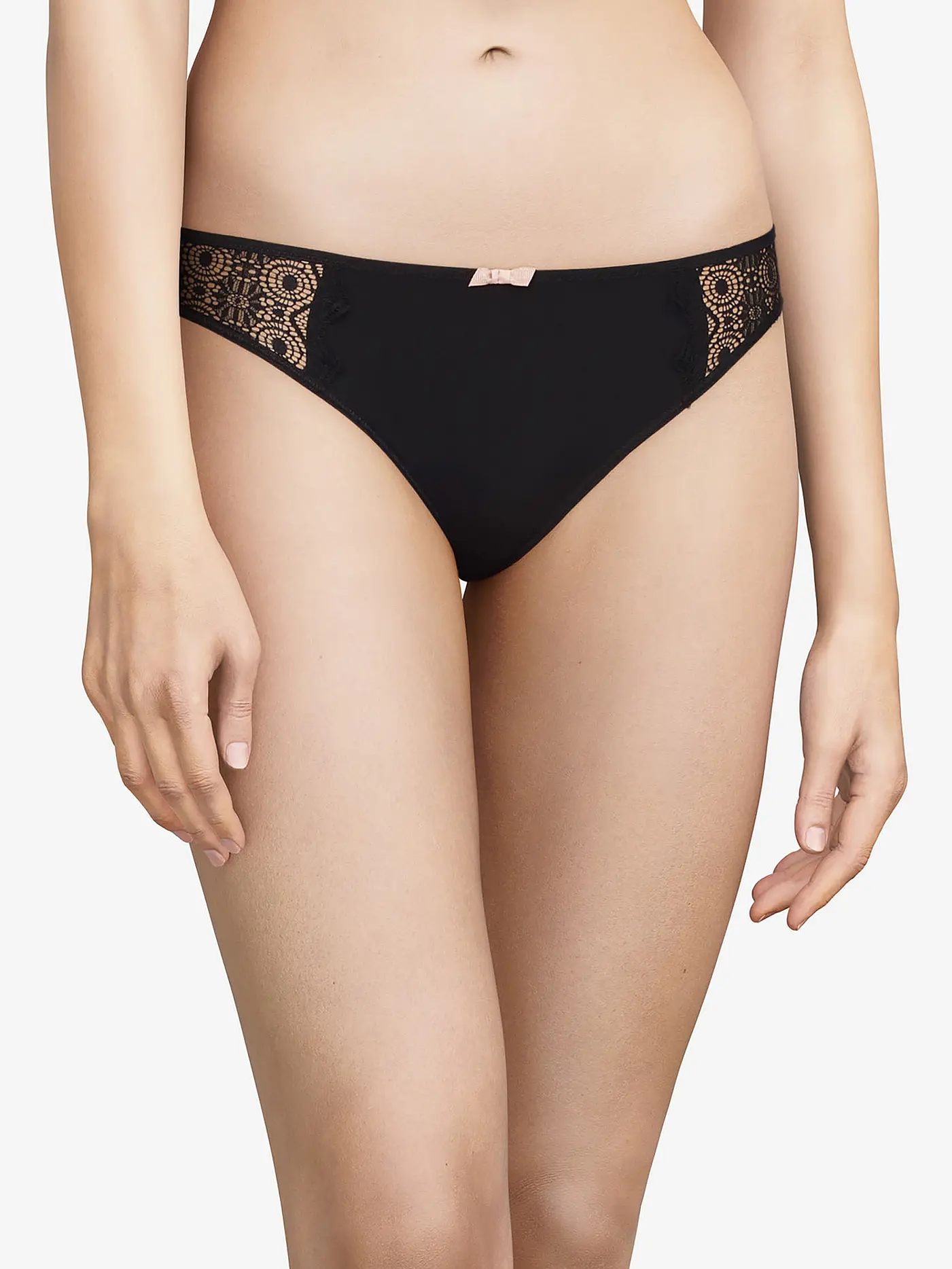 PASSIONATA | Slip "Georgia" (Weiss) | schwarz